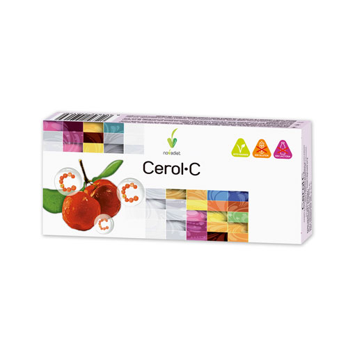 jaleas y energeticos CEROL-C (VITAMINA-C) 30COMP