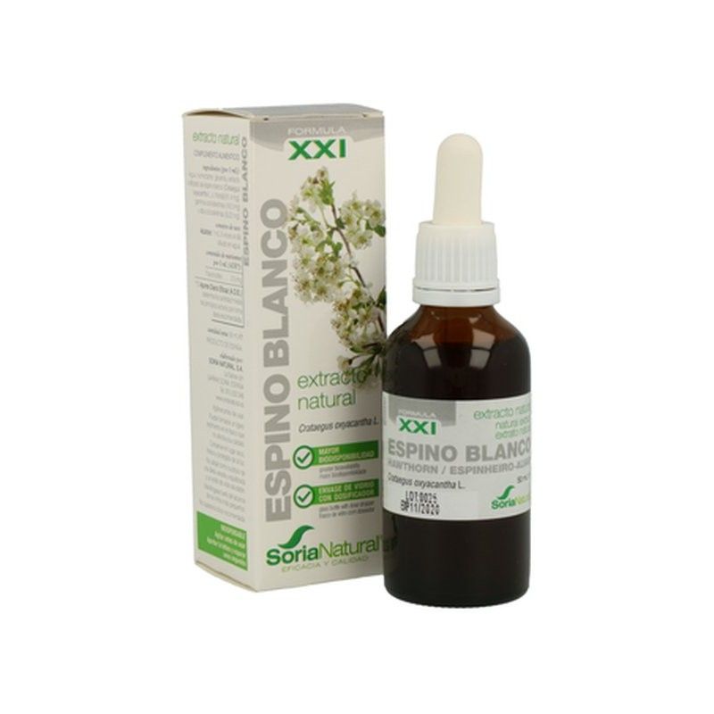 jaleas y energeticos EXTRACTO DE ESPINO BLANCO 50ML