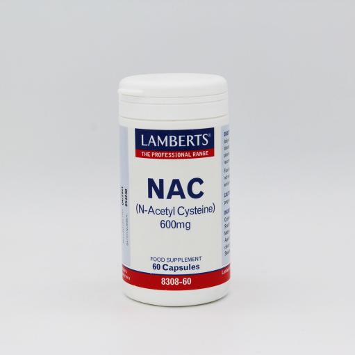 jaleas y energeticos NAC 600MG 60 caps