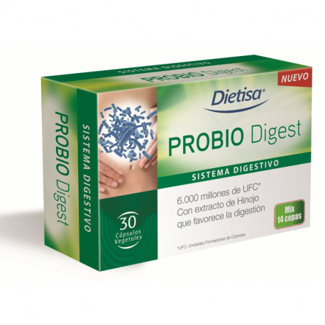 jaleas y energeticos PROBIO DIGEST 30 CAPSULAS