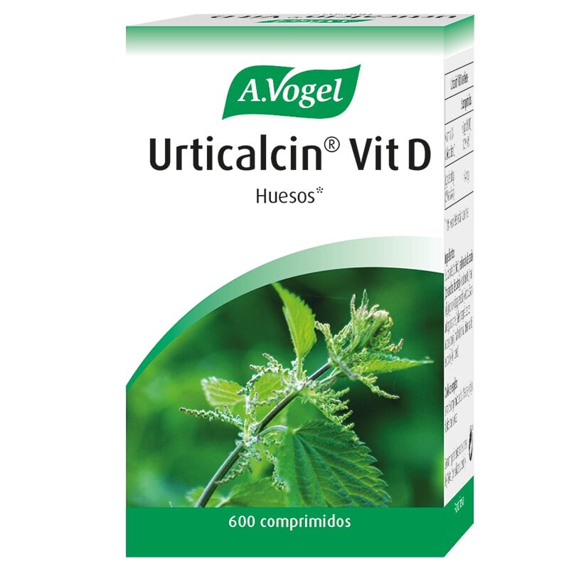 jaleas y energeticos URTICALCIN VIT D 600comp.