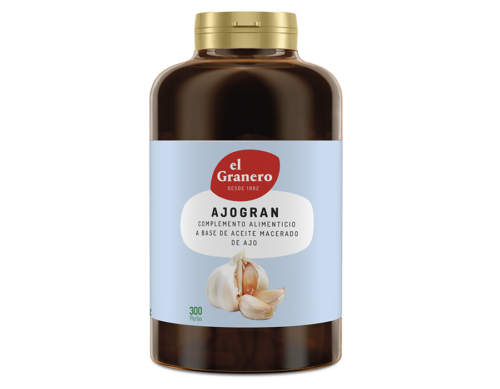 Ajogran de El Granero es el complemento natural ideal para mejorar tu circulación. A base de aceite de ajo, apoya la salud cardiovascular.