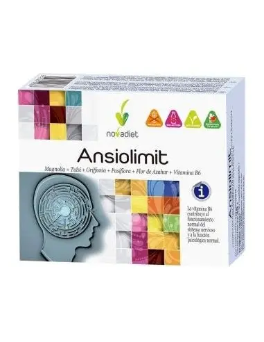 Ansiolimit en Herbolario de Guardia, suplemento natural para aliviar ansiedad, mejorar el estado de ánimo y favorecer un sueño reparador.