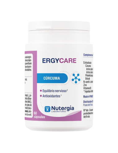 ERGYCARE NUTERGIA 60 CAPS apoya tu hígado y mejora la digestión. Encuéntralo en Herbolario de Guardia y dale un respiro a tu cuerpo.