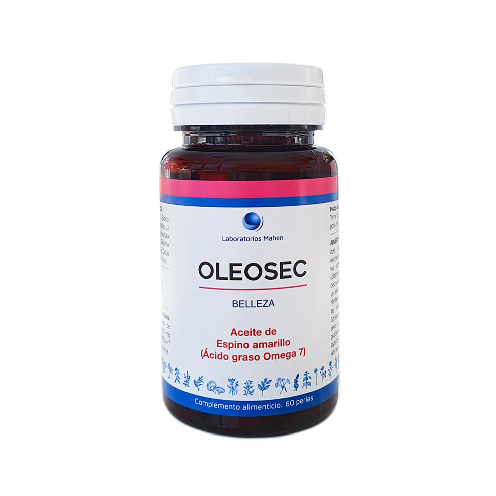 jaleas y energeticos OLEOSEC OMEGA 7 MAHEN 60 PERLAS