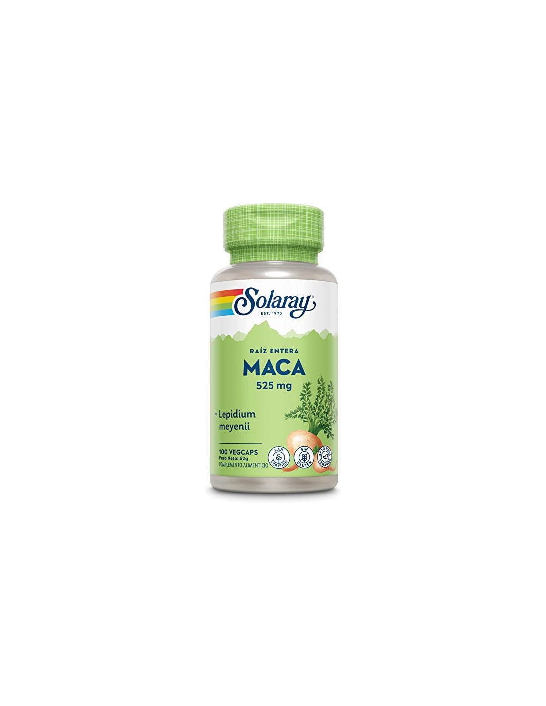 jaleas y energeticos MACA 525mg 100cap