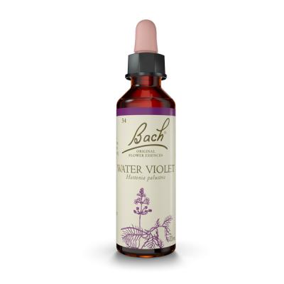 jaleas y energeticos BACH 34 WATER VIOLET (VIOLETA DE AGUA) 20ml