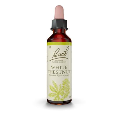 jaleas y energeticos BACH 35 WHITE CHESTNUT(CASTAÑO BLANCO) 20ML