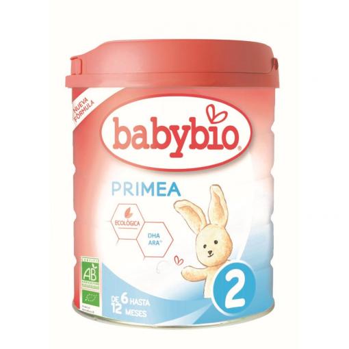 jaleas y energeticos BABYBIO LECHE PRIMEA 2 BIO 800GR