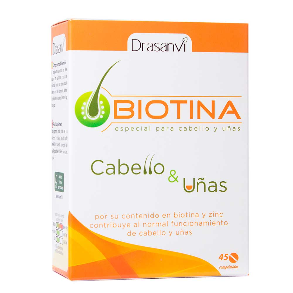 jaleas y energeticos BIOTINA 45 COMPRIMIDOS