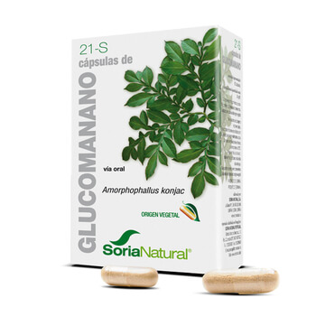 jaleas y energeticos CAPSULAS 21-S GLUCOMANANO 60 caps