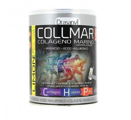 jaleas y energeticos COLLMAR COLAGENO MARINO VITAM C + ACID HIALURONICO SABOR LIMON 300 GR