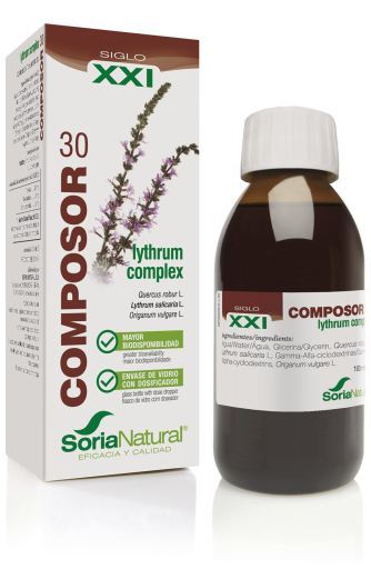 jaleas y energeticos COMPOSOR 30 LYTHURM COMPLEX SIGLO XXI 100 ML