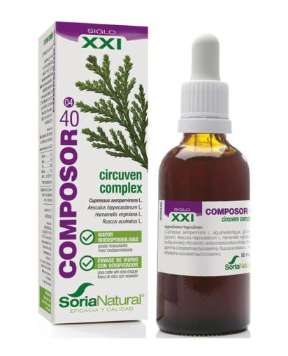 jaleas y energeticos COMPOSOR 40 CIRCUVEN COMPLEX  SIGLO XXI 50ML