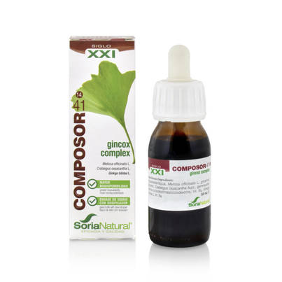 extractos de plantas COMPOSOR 41-GINCOX COMPLEX XXI 50ML