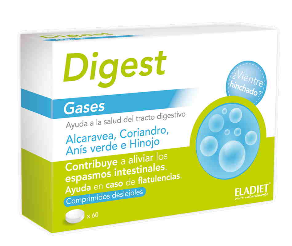 jaleas y energeticos Digest Gases 60 comp.