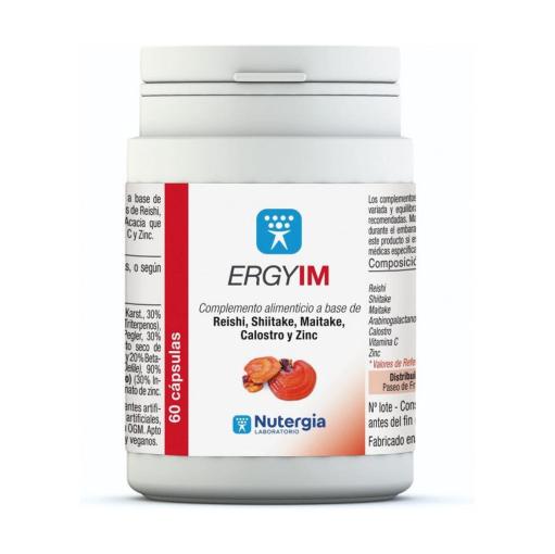 jaleas y energeticos ERGYIM 60 CAPSULAS