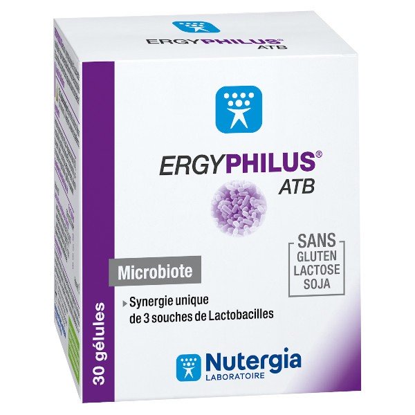 jaleas y energeticos ERGYPHILUS ATB 30 CAPSULAS