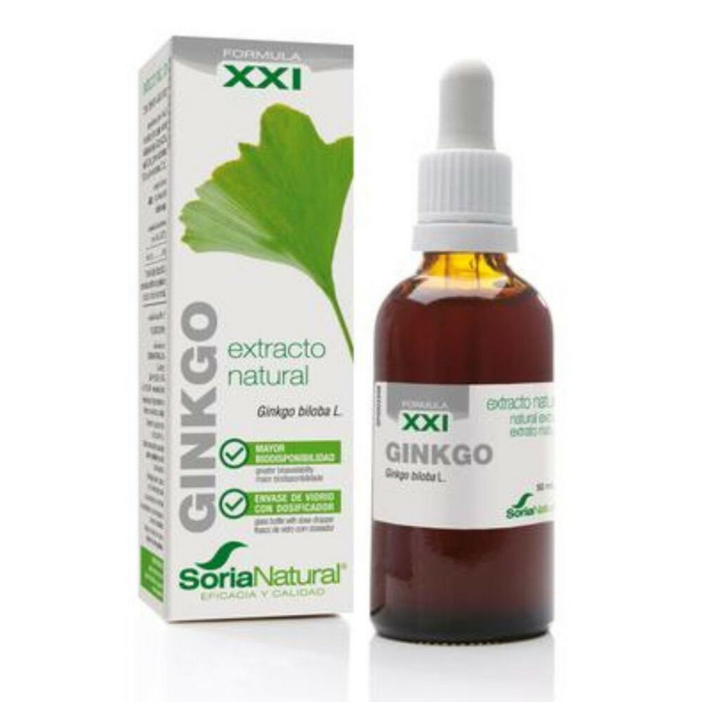 jaleas y energeticos EXTRACTO DE GINKGO BILOBA 50 ML XXI