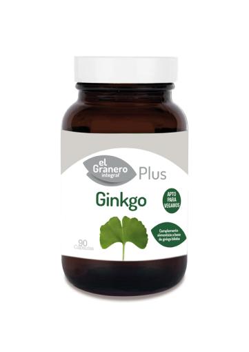 jaleas y energeticos GINKGO BILOBA, 90 CÁP, 510 mg