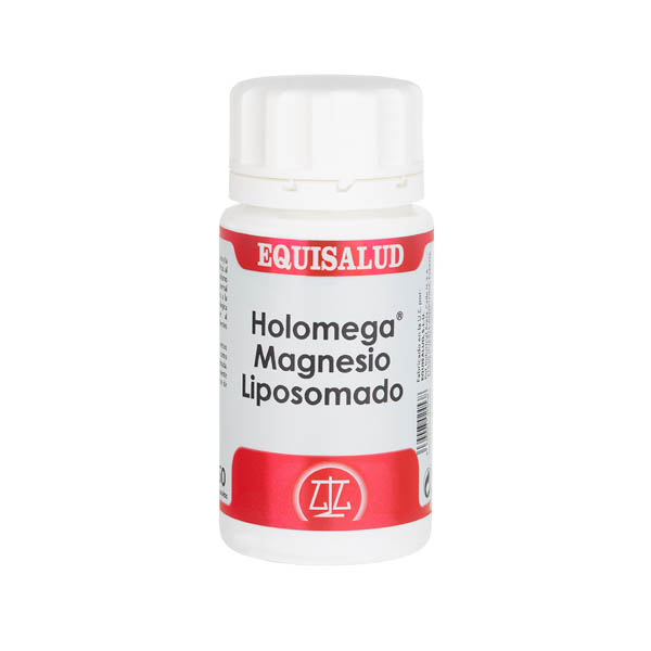 jaleas y energeticos HOLOMEGA MAGNESIO LIPOSOMADO 50 cap