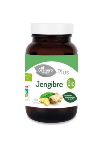 jaleas y energeticos JENGIBRE BIO, 90 CÁP, 500 mg