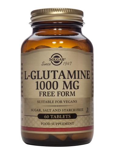 jaleas y energeticos L-GLUTAMINA  1.000 mg 60 Comprimidos.