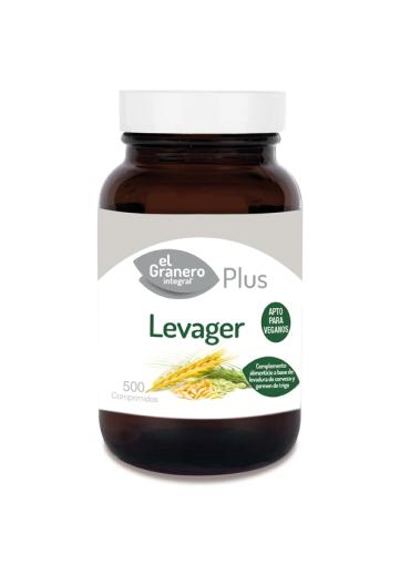 jaleas y energeticos LEVAGER (LEVADURA Y GERMEN) 500 COMP, 400 mg