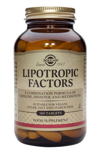 jaleas y energeticos LIPOTROPICOS 100 CAP