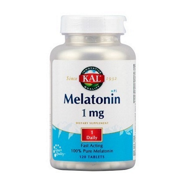 jaleas y energeticos MELATONIN 1MG 120 COMP