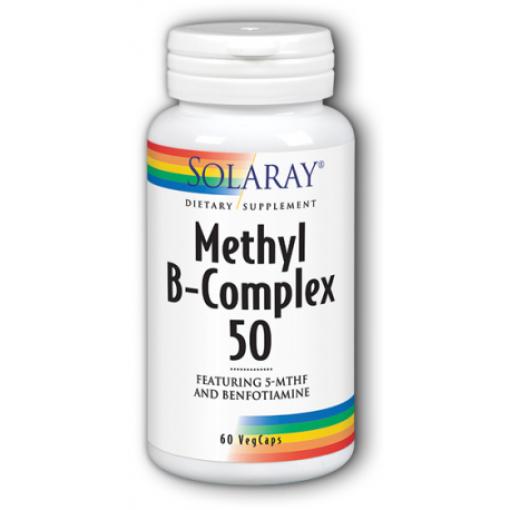 jaleas y energeticos METHYL B-COMPLEX 50 60 CAPSULAS VEG