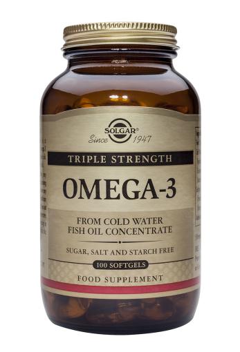 jaleas y energeticos OMEGA-3 TRIPLE CONCENTRACIÓN 100 Cápsulas Blandas.