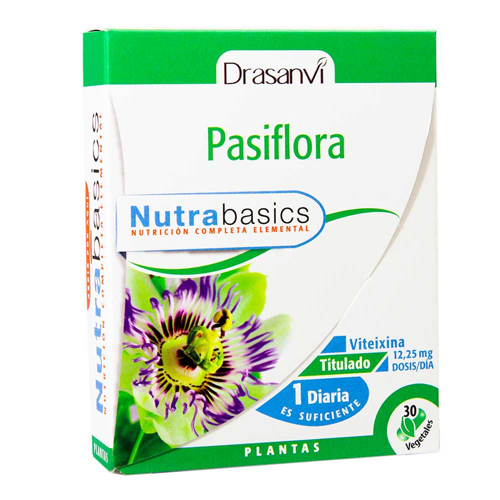 jaleas y energeticos PASIFLORA 30 CAPSULAS