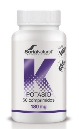 jaleas y energeticos POTASIO LIBERACION SOSTENIDA 60 COMP X 180MG