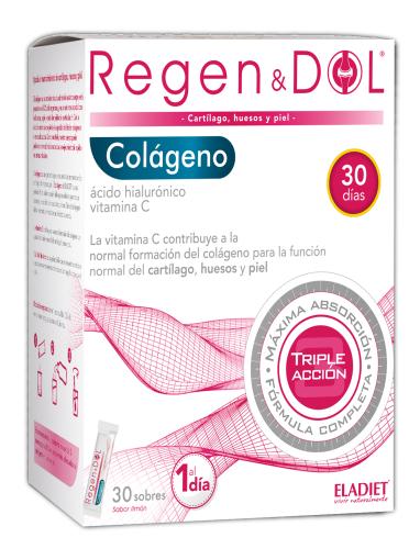 jaleas y energeticos REGEN&DOL COLAGENO 30 SOBRES