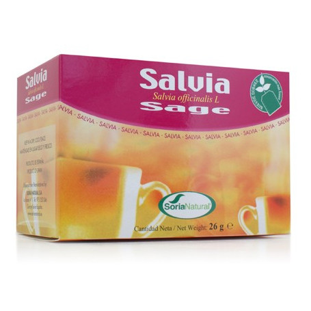 jaleas y energeticos SALVIA INFUSION 20 filtros