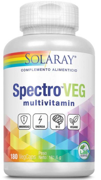 jaleas y energeticos SPECTRO MULTIVITAMIN  180 CAPS veg