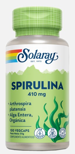 jaleas y energeticos SPIRULINA 100CAPS