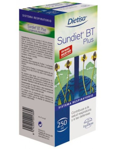 jaleas y energeticos SUNDIET BT PLUS 250ML.