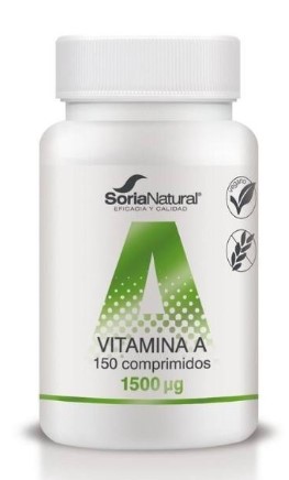 jaleas y energeticos VITAMINA A LIBERACION SOSTENIDA 150 COMP X 250MG