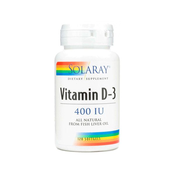 jaleas y energeticos VITAMINA D3 400UI – 120 PERLAS