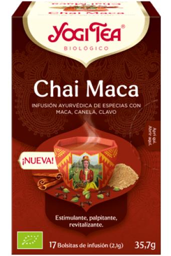 jaleas y energeticos YOGI TEA MACA CHAI BIO 17 FILTROS BIO