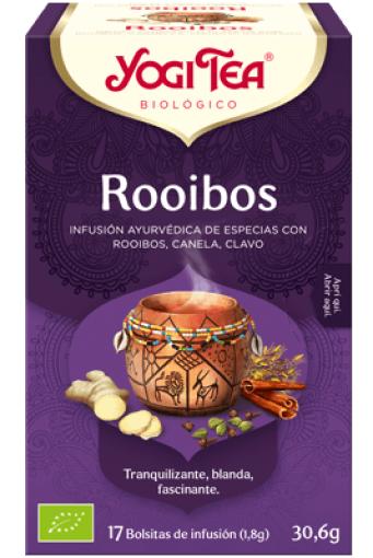 jaleas y energeticos YOGI TEA ROOIBOS 17 FILTROS BIO