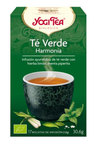 jaleas y energeticos YOGI TEA TE VERDE ARMONIA 17 FILTROS BIO