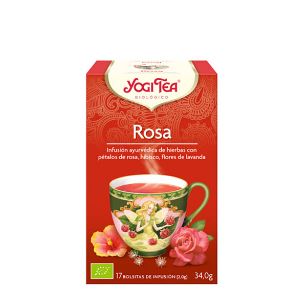 jaleas y energeticos YOGUI TEA ROSA 17 FILTROS BIO