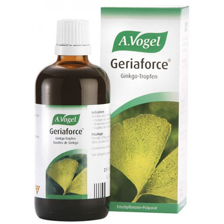 Ginkgoforce de Vogel .Compra producto natural en herbolario de guardia para mejorar tu salud cerebral con Ginkgoforce de Vogel. Fórmula única de Ginkgo Biloba para memoria, atención y circulación.