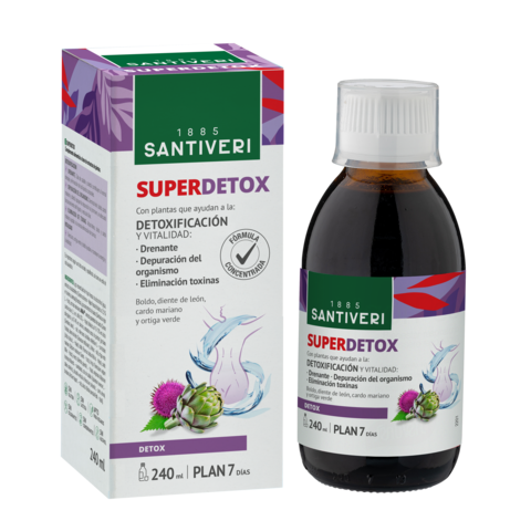 jaleas y energeticos SUPERDETOX JARABE 240 ML