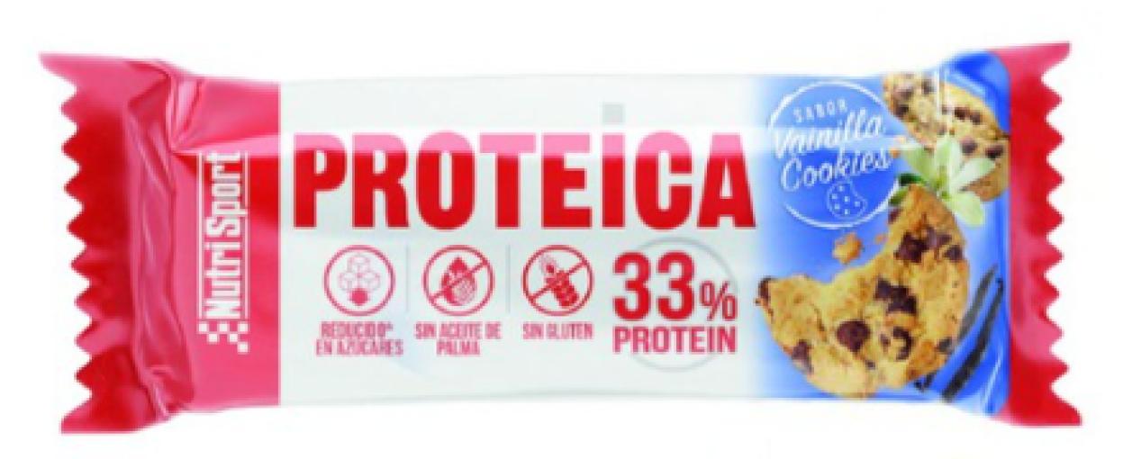 jaleas y energeticos BARRITA PROTEICA VAINILLA COOKIES 44G