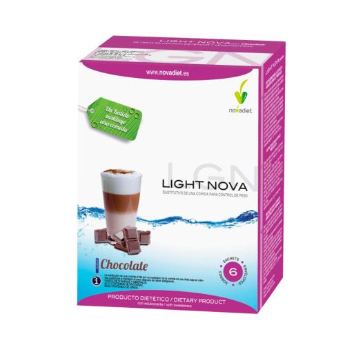 jaleas y energeticos BATIDO LIGHT NOVA CHOCOLATE INDIVIDUAL 35gr