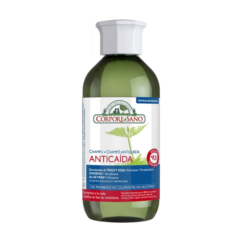 jaleas y energeticos CHAMPU  ANTICAIDA  DE SOJA ,GINSENG Y ALOE BIO 300ml